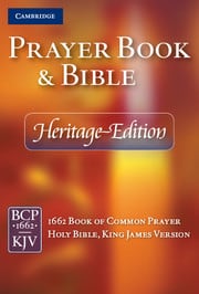 Heritage Edition Prayer Book and Bible